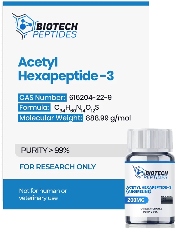 Acetyl Hexapeptide-3 (Argireline) (200mg)